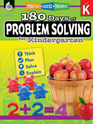 cover image of 180 Days of Problem Solving for Kindergarten